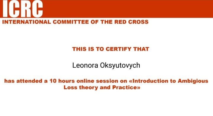 Леонора  Оксютович - Психотерапевт, Психолог